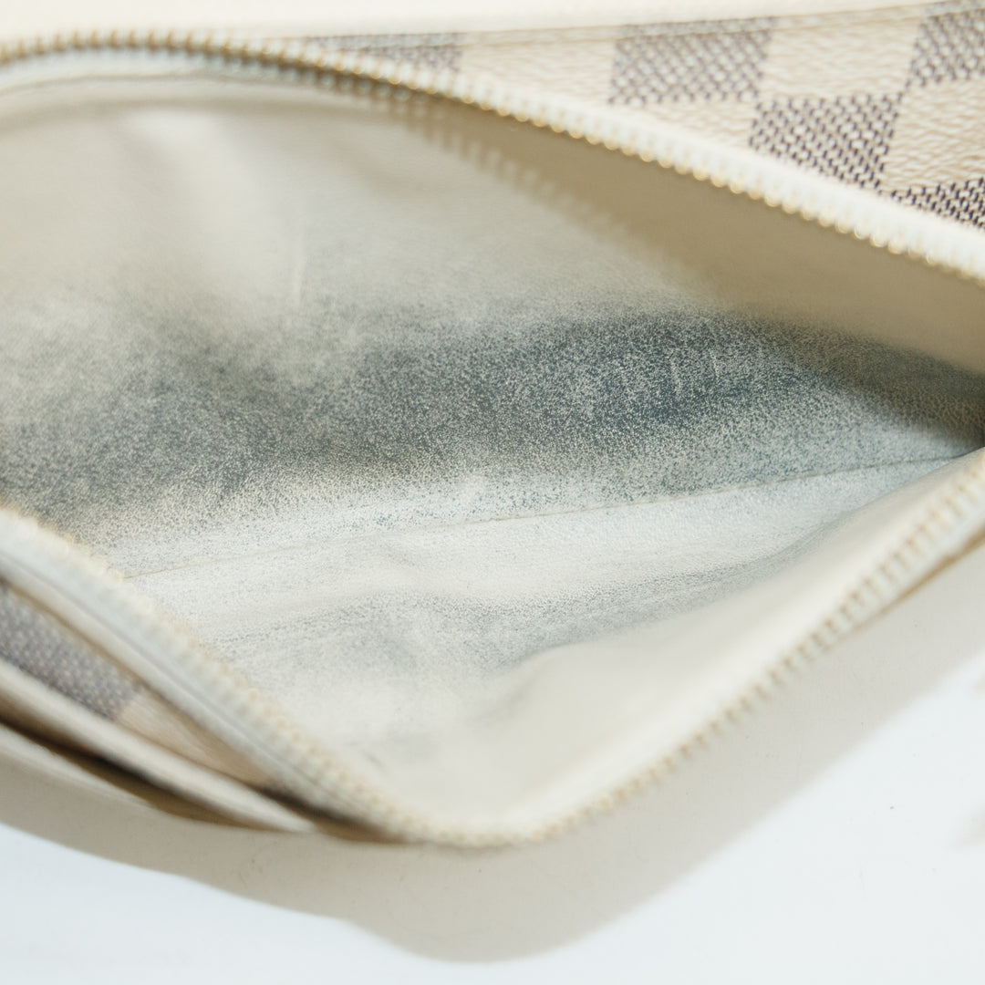 Louis Vuitton Damier Azur Emilie Long Wallet #3830