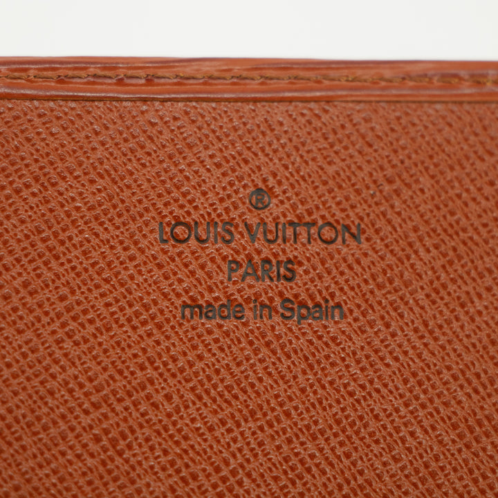 Lous Vuitton Brown Epi Leather Long Wallet #3833
