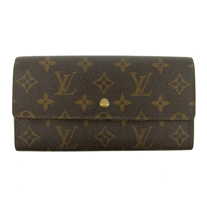 Louis Vuitton Monogram Canvas Sarah Long Wallet #3834