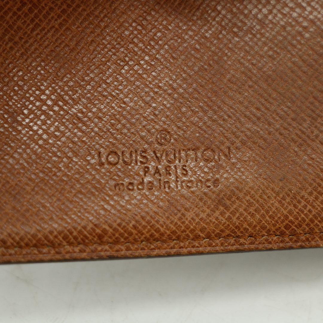 Louis Vuitton Monogram Canvas Bifold Wallet #3835