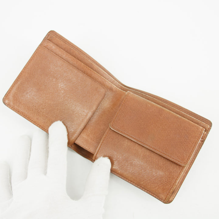 Louis Vuitton Monogram Canvas Bifold Wallet #3835