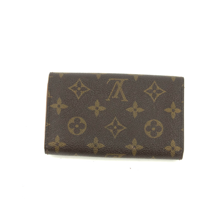 Louis Vuitton Monogram Canvas Porte Tresor Bifold Wallet #3858
