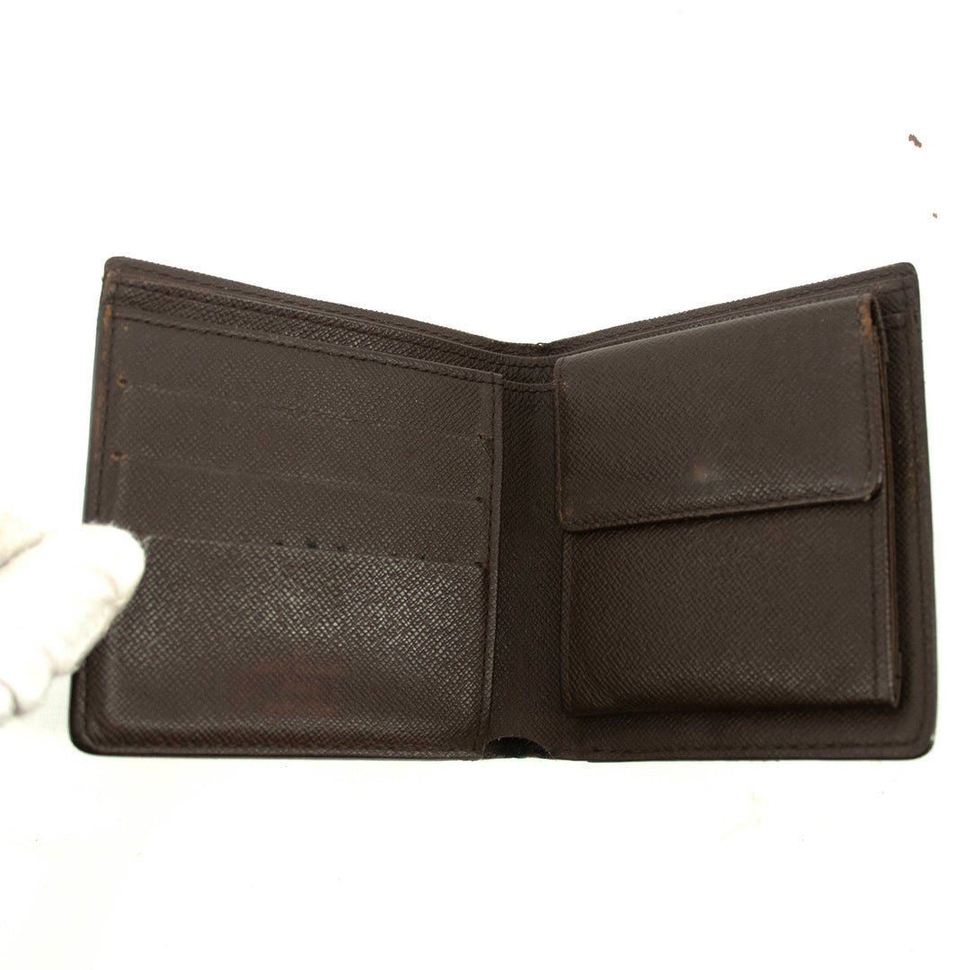 Louis Vuitton Damier Ebene Bifold Wallet #3859
