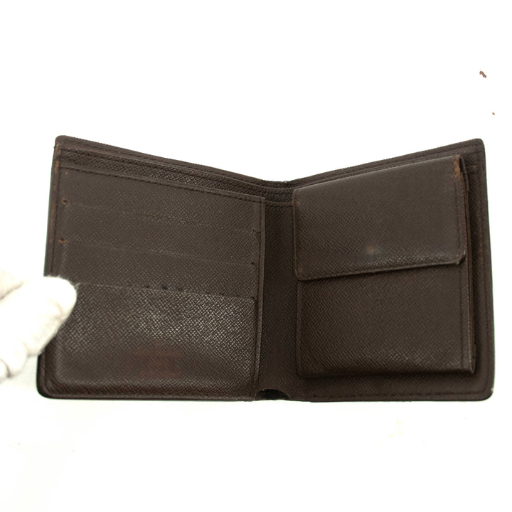 Louis Vuitton Damier Ebene Bifold Wallet #3859