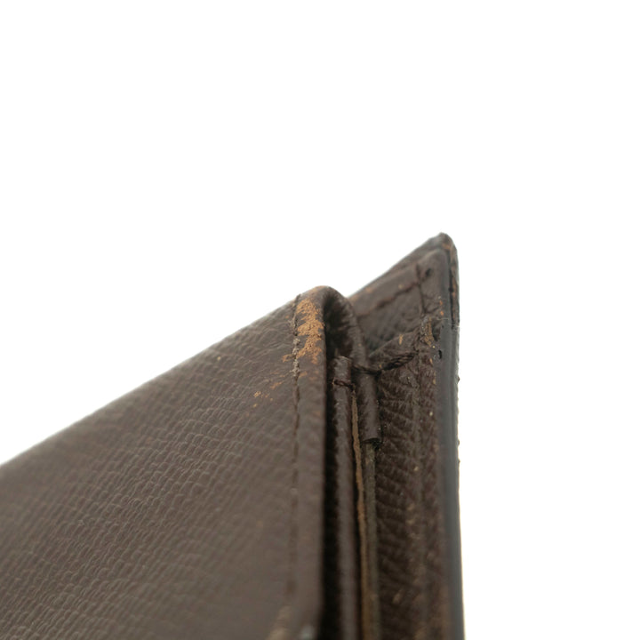 Louis Vuitton Damier Ebene Bifold Wallet #3859
