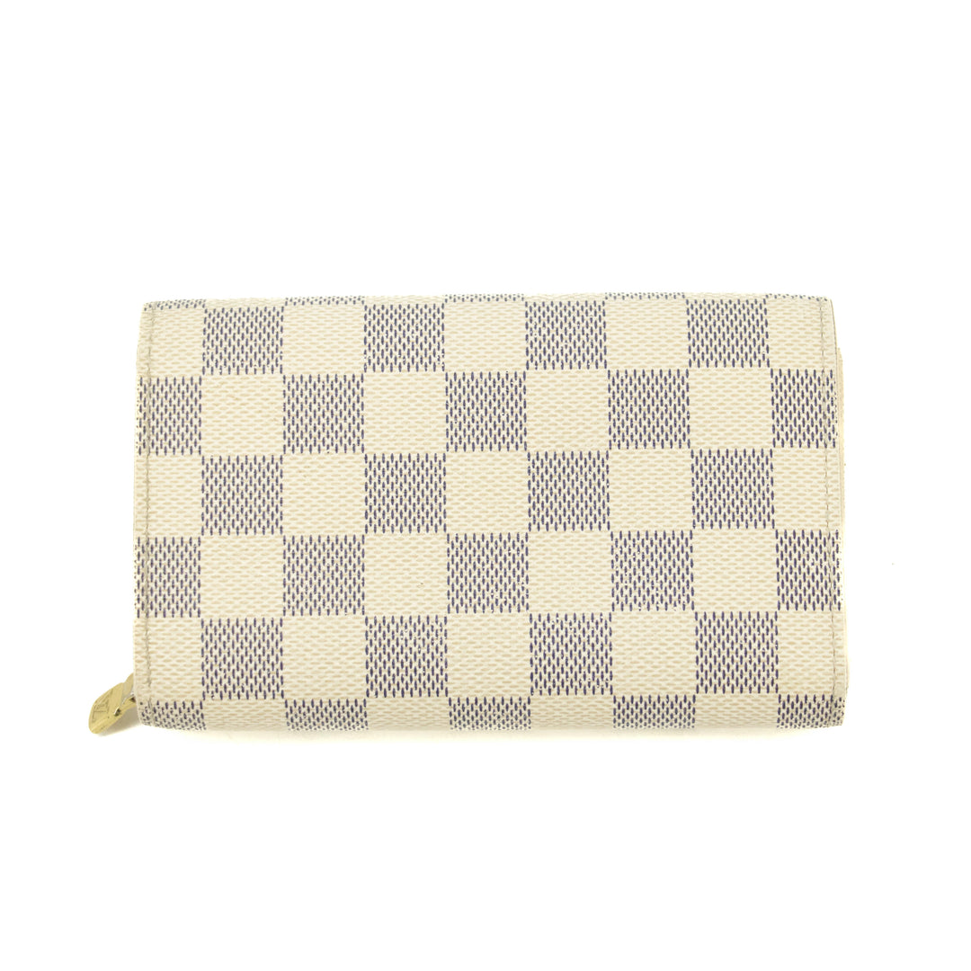 Louis Vuitton Damier Azur Porte Tresor Wallet  #3864