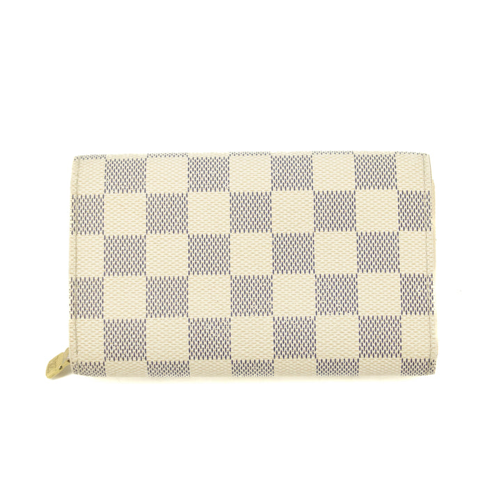 Louis Vuitton Damier Azur Porte Tresor Wallet  #3864
