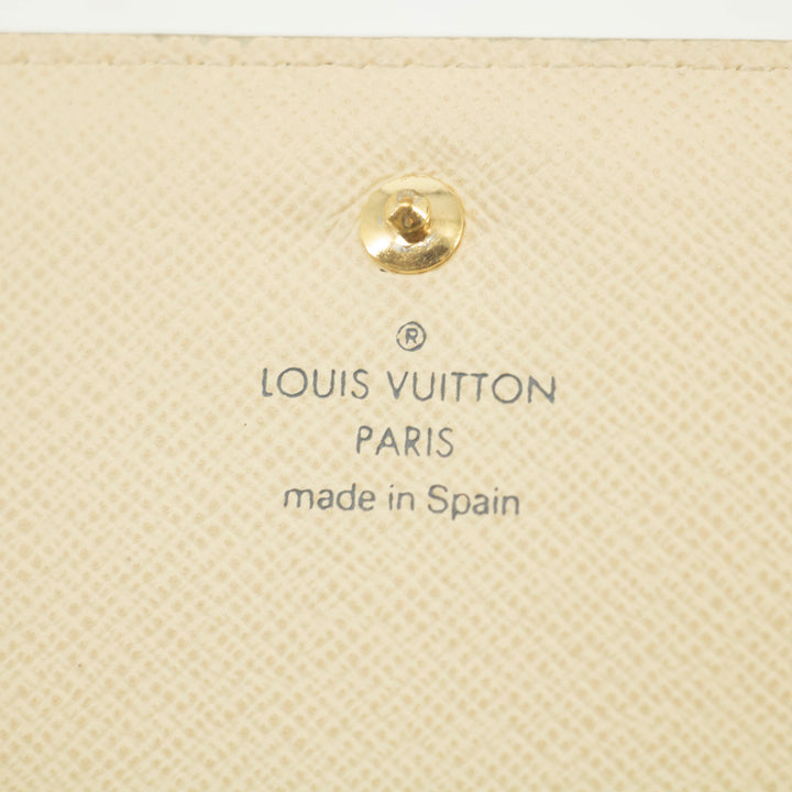 Louis Vuitton Damier Azur Porte Tresor Wallet  #3864