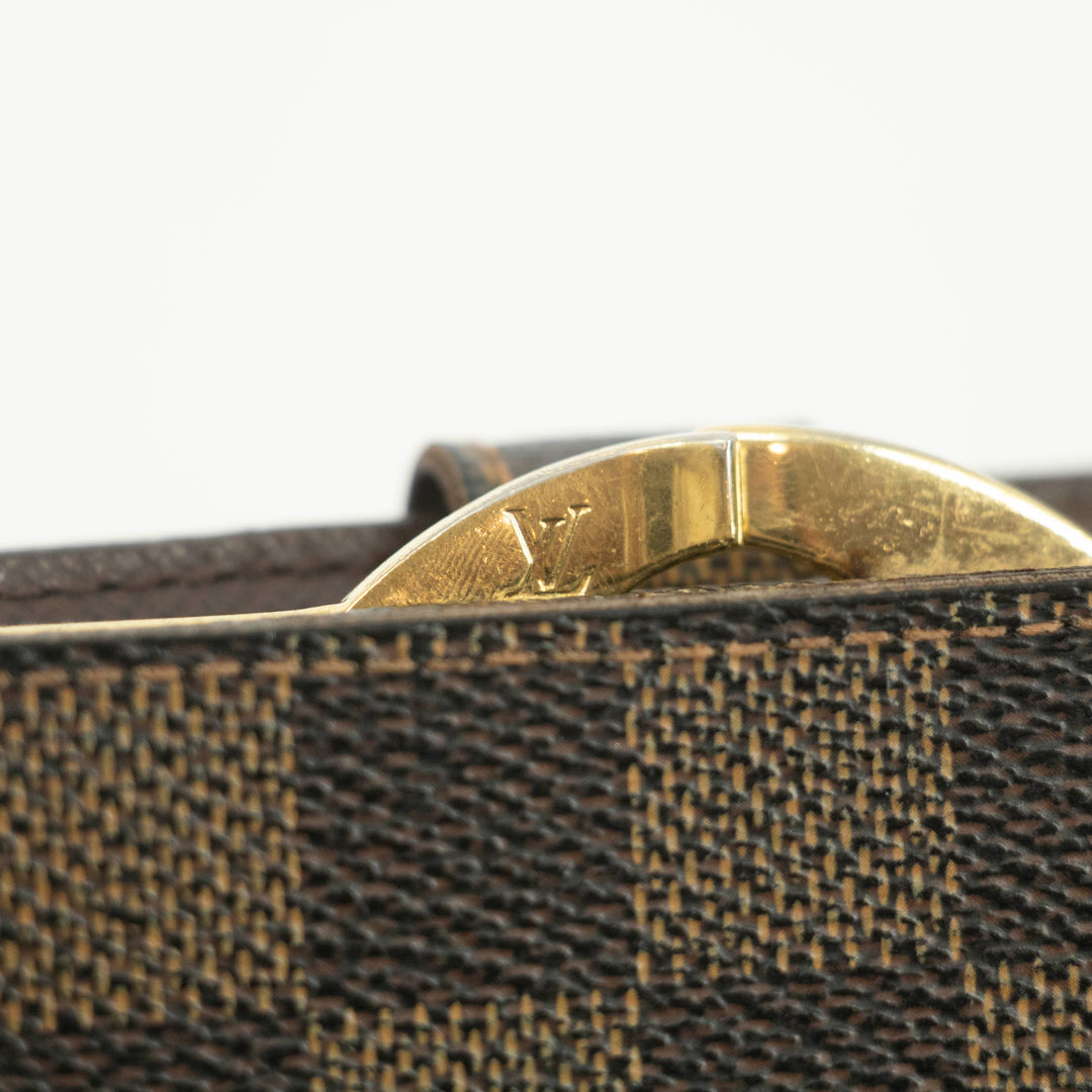 Buckle Brown Checkered Louis Vuitton Wallet Louis Vuitton Damier