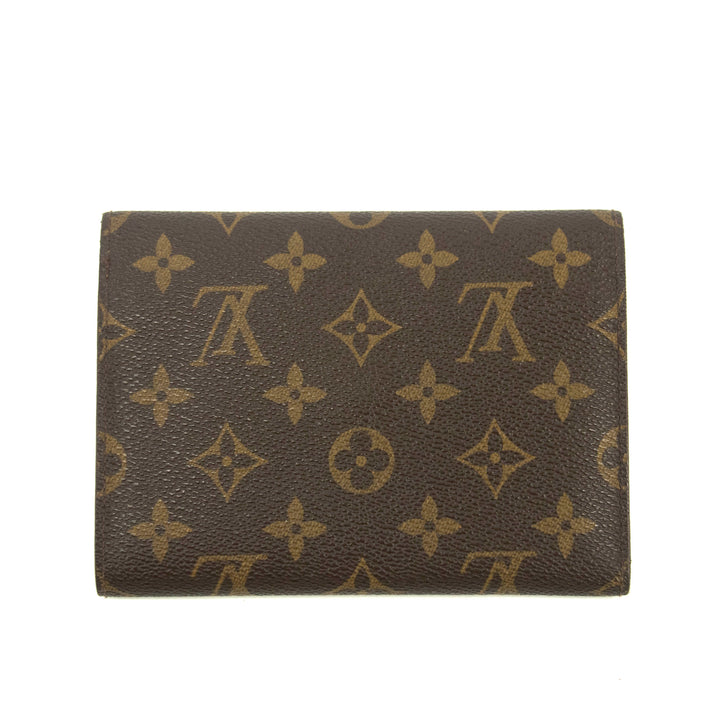 Louis Vuitton Monogram Brown Trifold Alexandra Wallet #3914