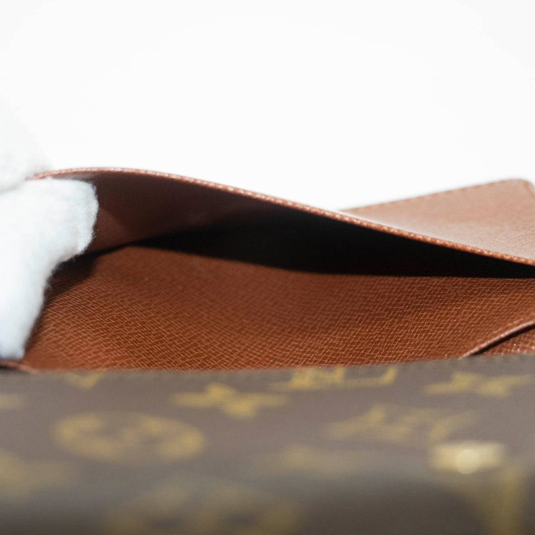 Louis Vuitton Monogram Canvas Porte Tresor Wallet #3928