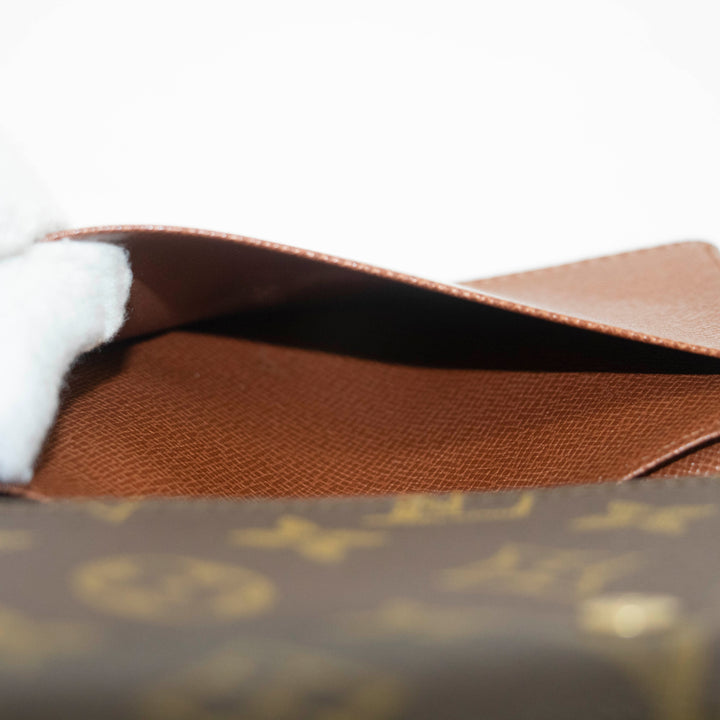 Louis Vuitton Monogram Canvas Porte Tresor Wallet #3928