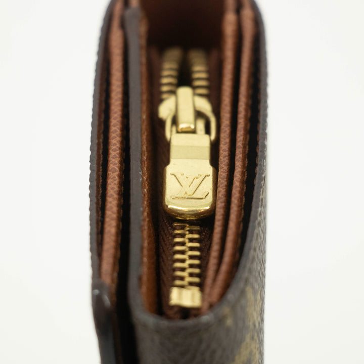 Louis Vuitton Monogram Canvas Porte Tresor Wallet #3928