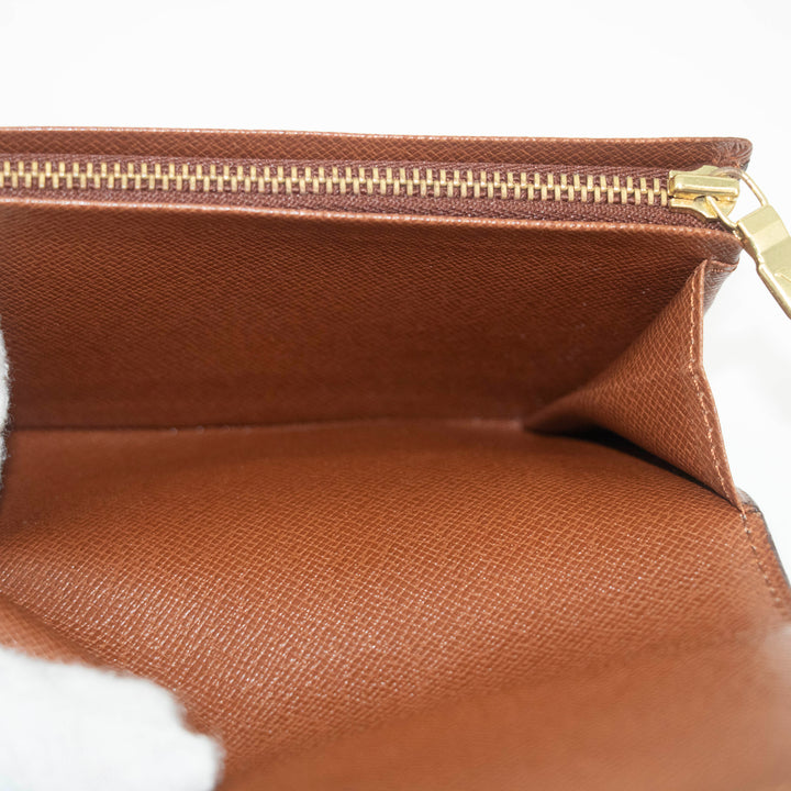 Louis Vuitton Monogram Canvas Porte Tresor Wallet #3928