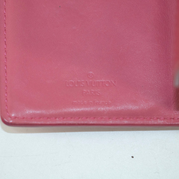 Louis Vuitton Pink Vernis Koala Wallet #3936