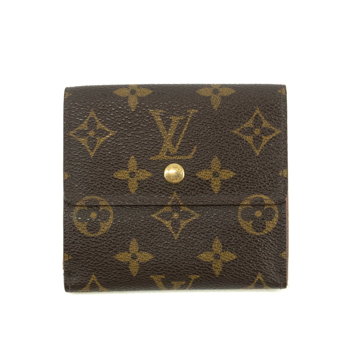 Louis Vuitton Monogram Canvas Elise Compact Wallet  #3943