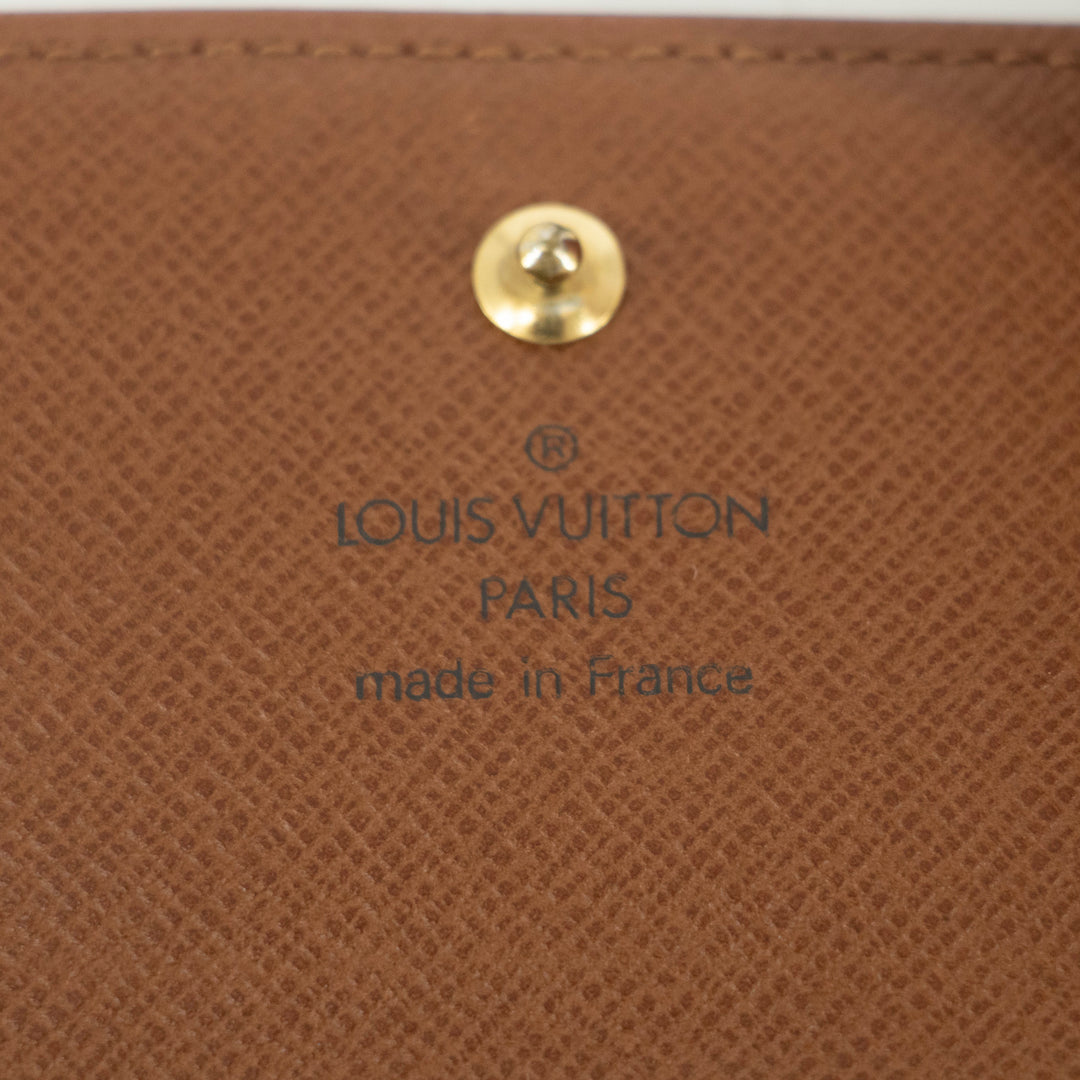 Louis Vuitton Monogram Canvas Elise Compact Wallet  #3943