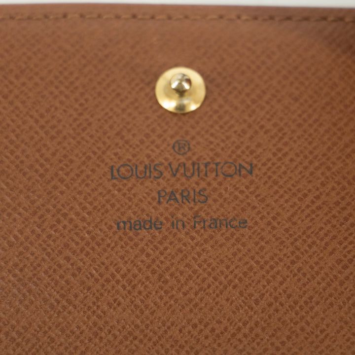 Louis Vuitton Monogram Canvas Elise Compact Wallet  #3943