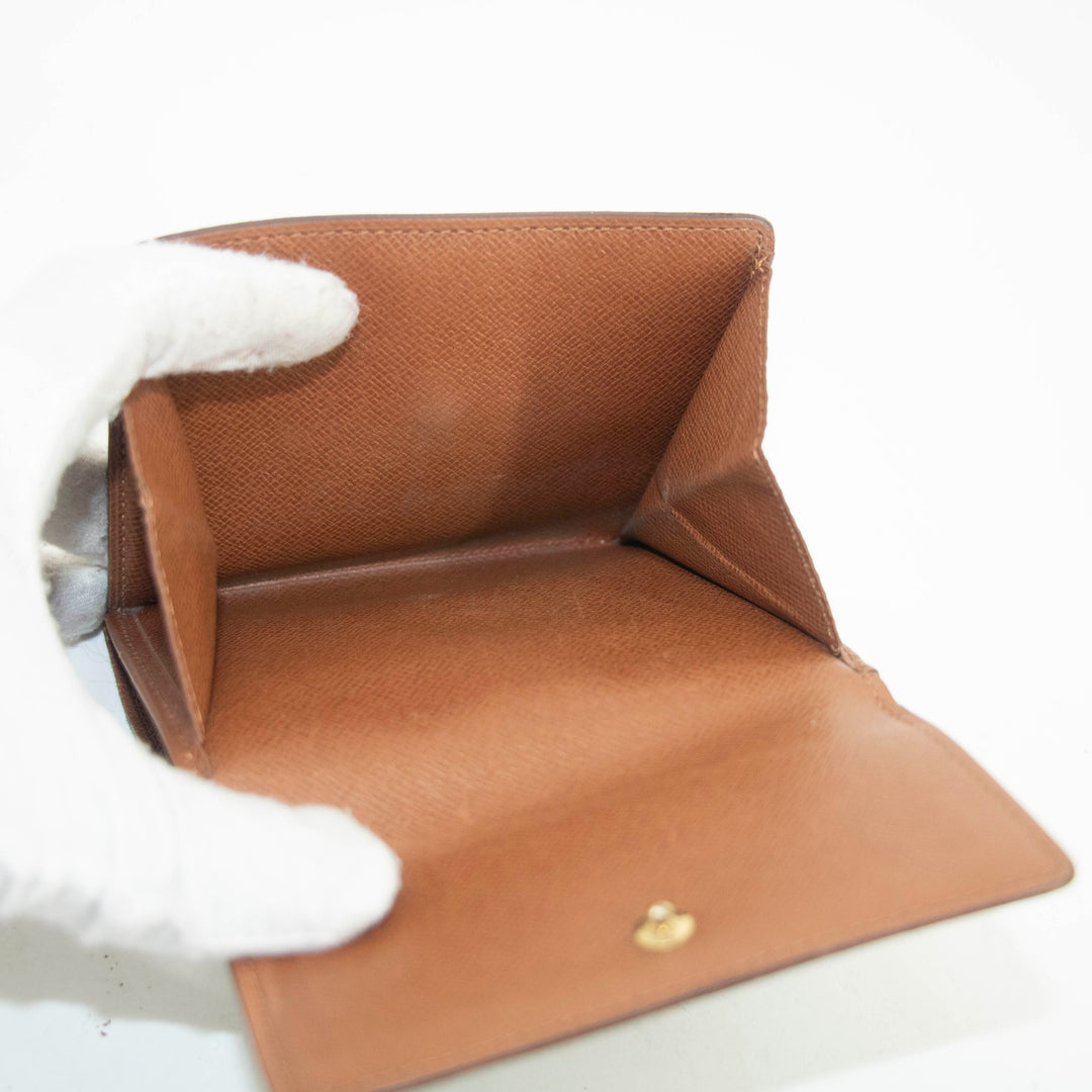 Louis Vuitton Monogram Canvas Elise Compact Wallet  #3943