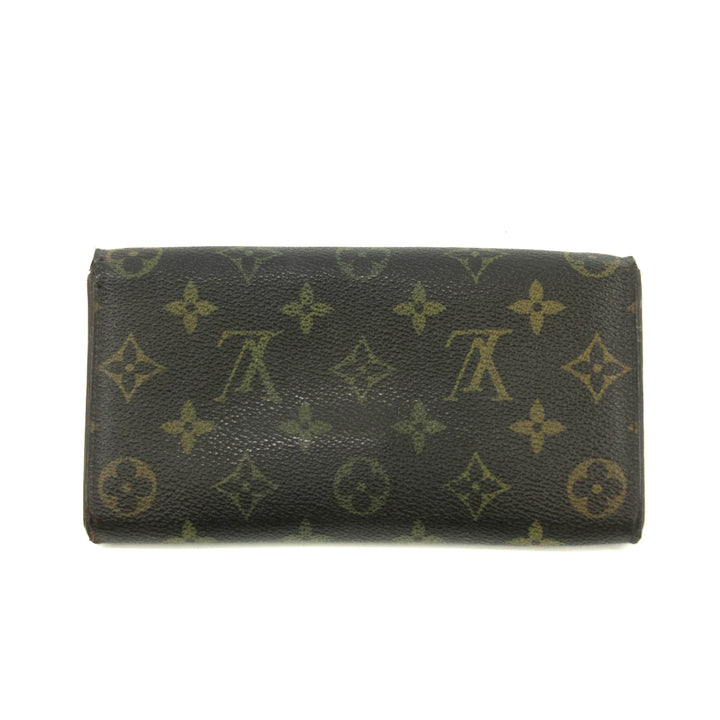 Lous Vuitton Monogram Canvas Sarah Long Wallet #3945