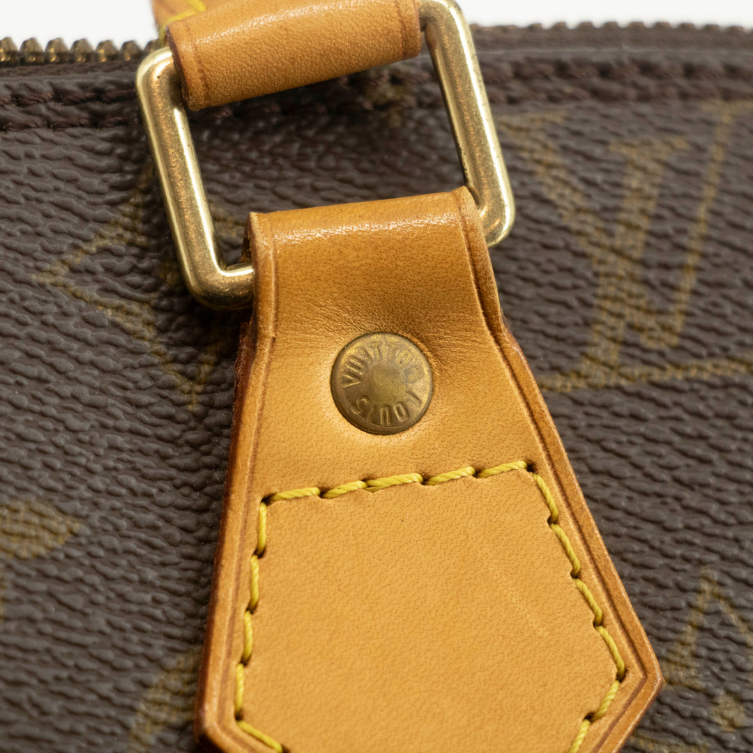 Louis Vuitton Monogram Canvas Brown Alma PM Tote Bag #3987