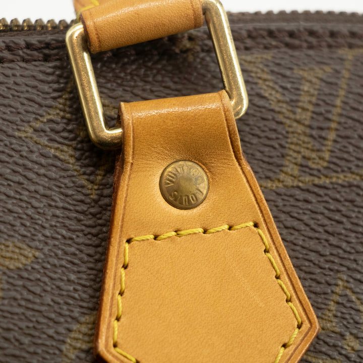 Louis Vuitton Monogram Canvas Brown Alma PM Tote Bag #3987