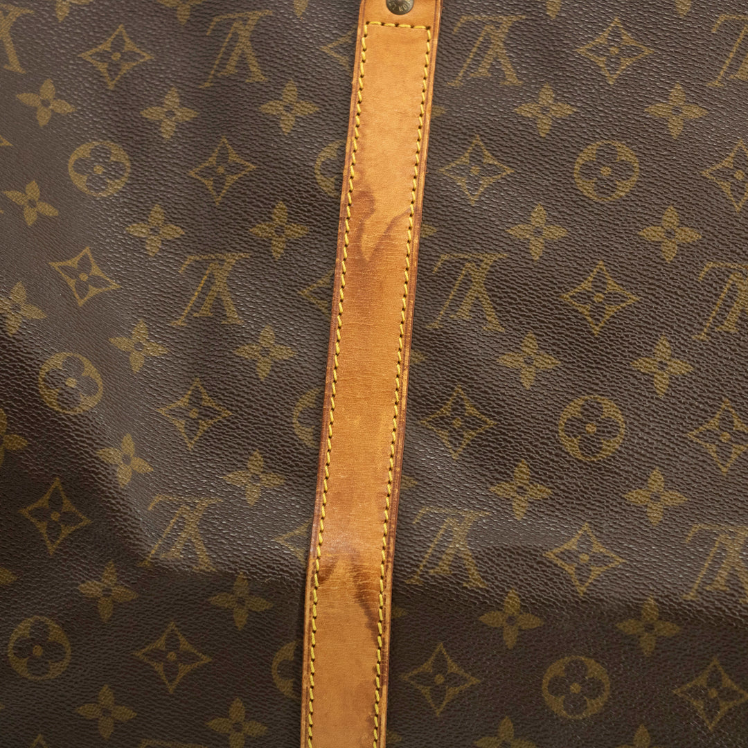 Louis Vuitton Monogram Canvas Brown Keepall 50 Boston Bag #3988