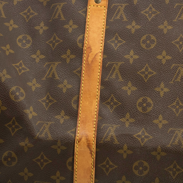 Louis Vuitton Monogram Canvas Brown Keepall 50 Boston Bag #3988