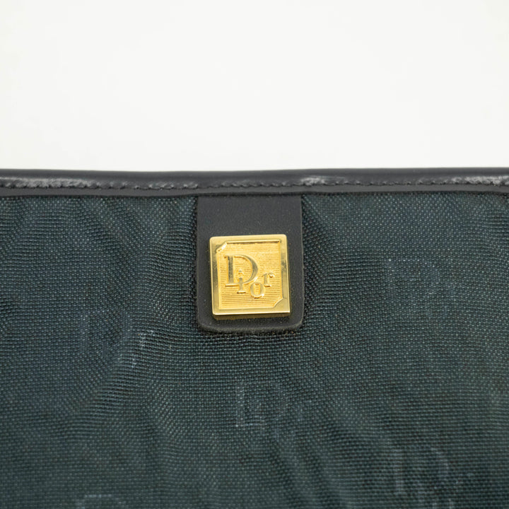 Christian Dior Blue Nylon Vintage Pouch #3993