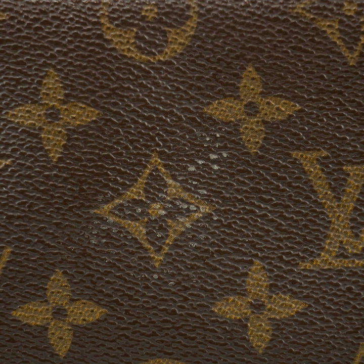 Louis Vuitton Monogram Canvas Trousse Toilette 28 Brown Pouch #4628