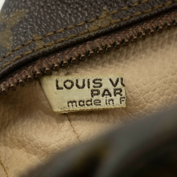 Louis Vuitton Monogram Canvas Trousse Toilette 28 Brown Pouch #4629