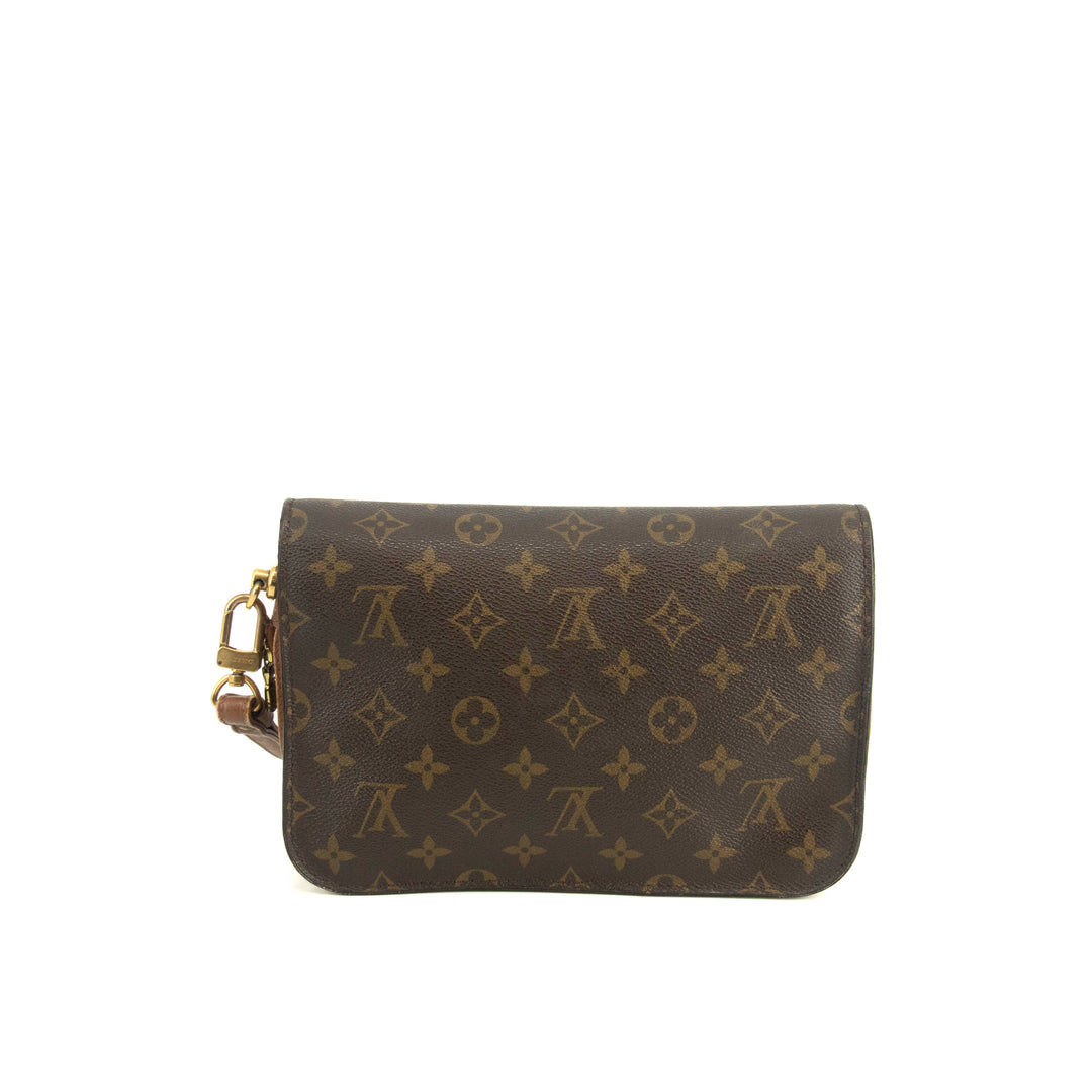 Louis Vuitton Monogram Canvas Brown Orsay Clutch Bag #4691 – Bolt