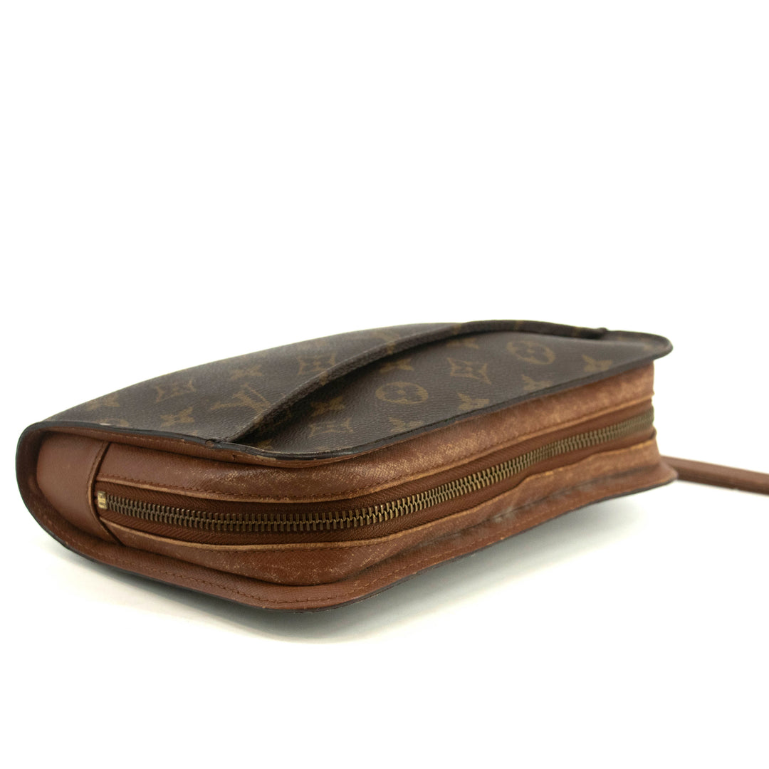 Louis Vuitton Monogram Canvas Brown Orsay Clutch Bag #4691 – Bolt