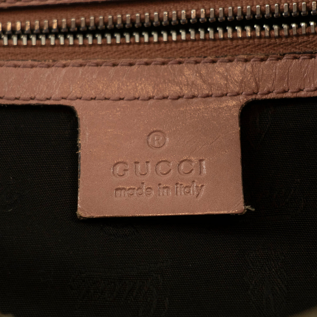 Gucci GG Canvas Beige Twins Boston Shoulder Bag #4694
