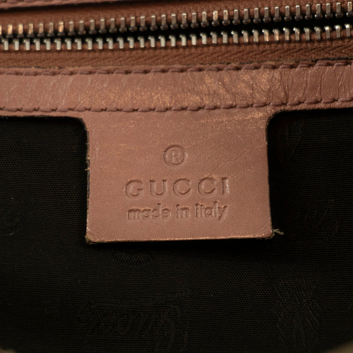 Gucci GG Canvas Beige Twins Boston Shoulder Bag #4694