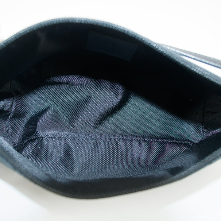Gucci GG Canvas Black Boat Pochette Bag #4696