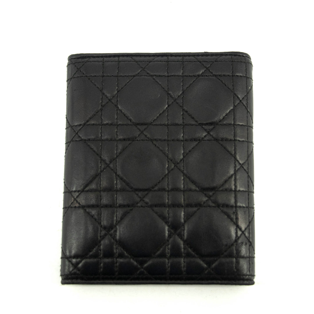 Christian Dior Cannage Leather Black Agenda #4724