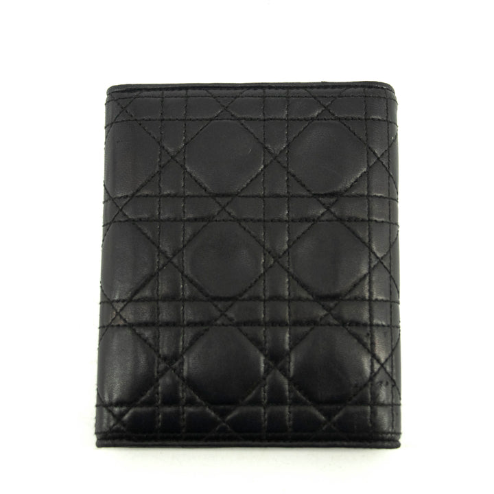 Christian Dior Cannage Leather Black Agenda #4724