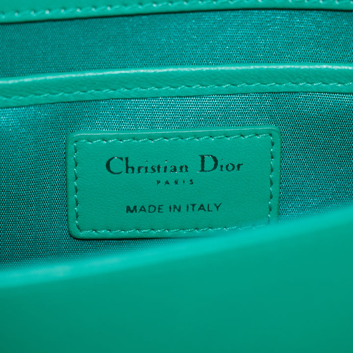 Christian Dior Green Cannage Pochette Shoulder Bag #4743