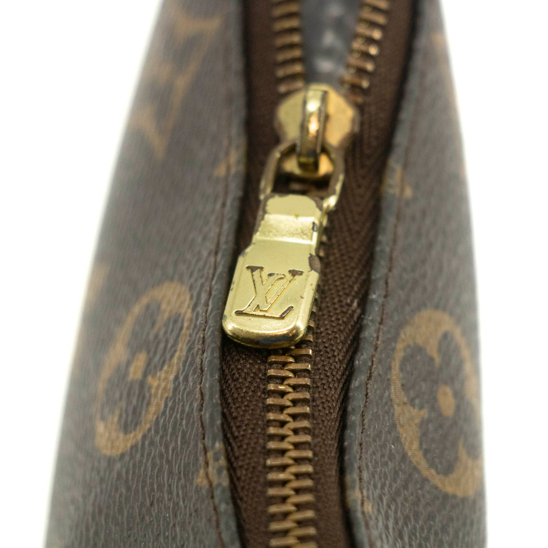 Louis Vuitton Monogram Canvas Brown Mini Pochette Accessories Clutch #4753