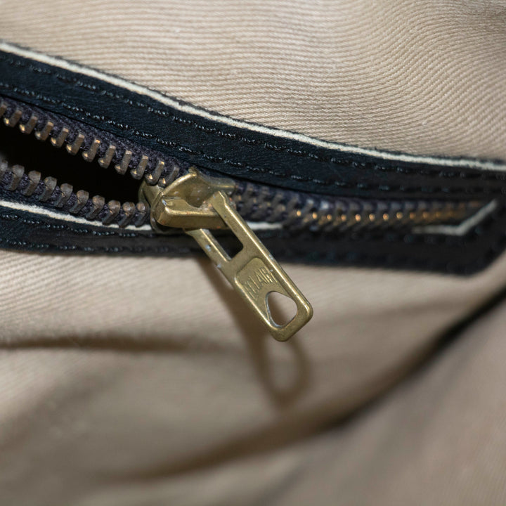 Christian Dior Blue Trotter Canvas Mini Boston Bag #4783