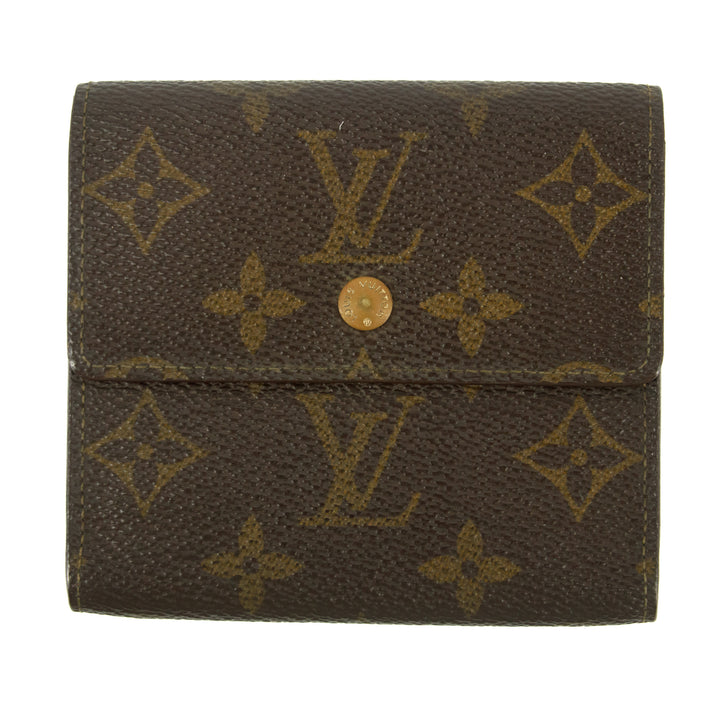 Louis Vuitton Monogram Canvas Elise Compact Wallet #5152