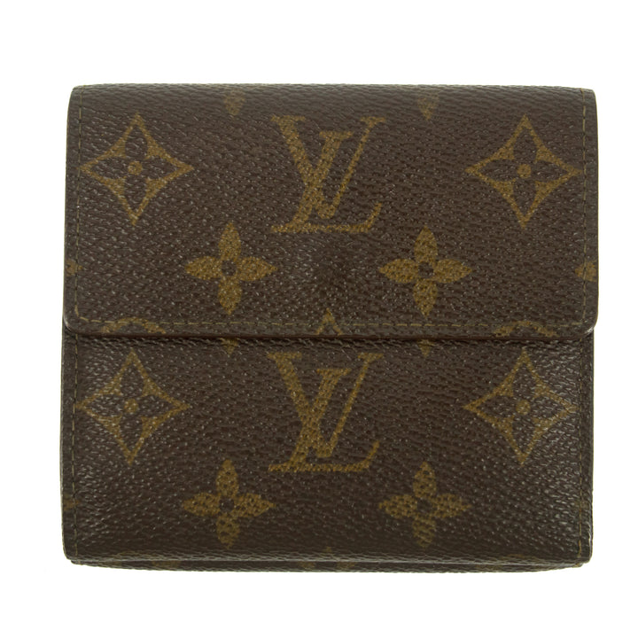 Louis Vuitton Monogram Canvas Elise Compact Wallet #5152