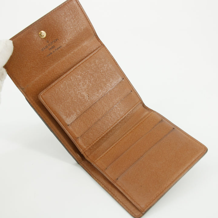 Louis Vuitton Monogram Canvas Elise Compact Wallet #5152