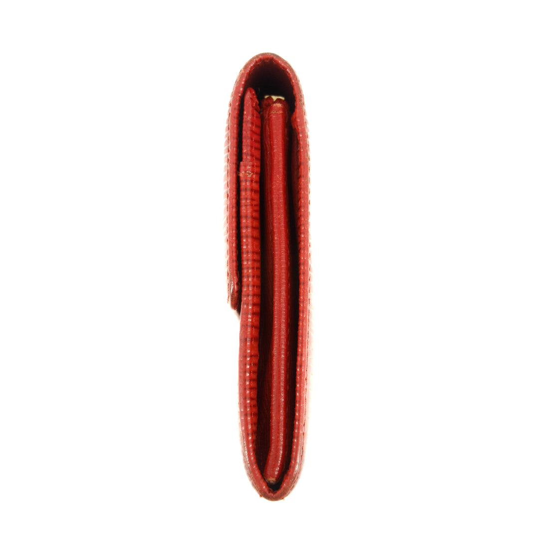Louis Vuitton Red Epi Leather Long Wallet #5164