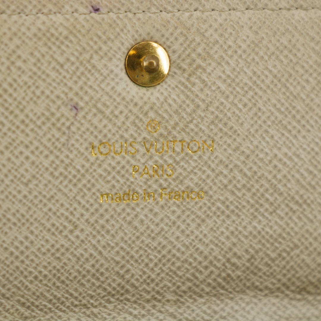 Louis Vuitton Monogram Canvas Dentelle Sarah Long Wallet #5205