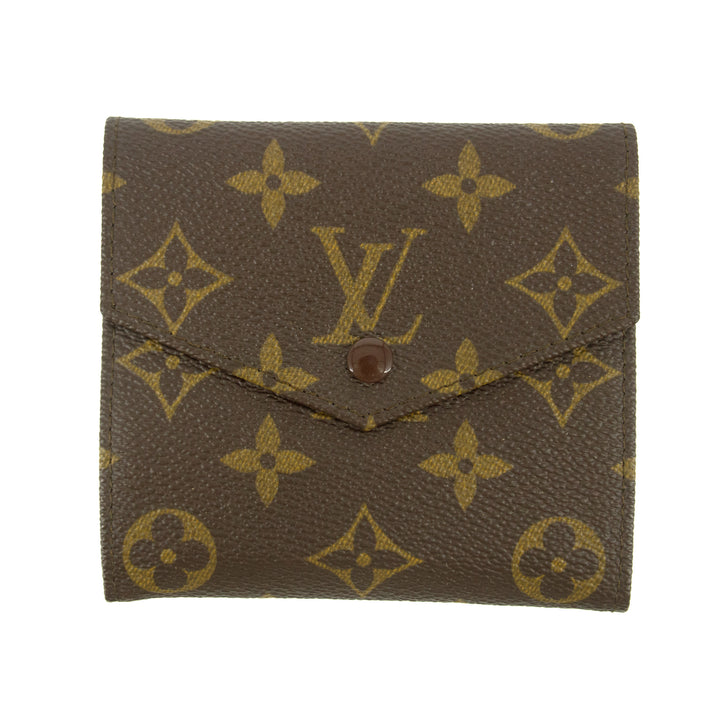 Louis Vuitton Monogram Canvas Brown Victorine Wallet #5238