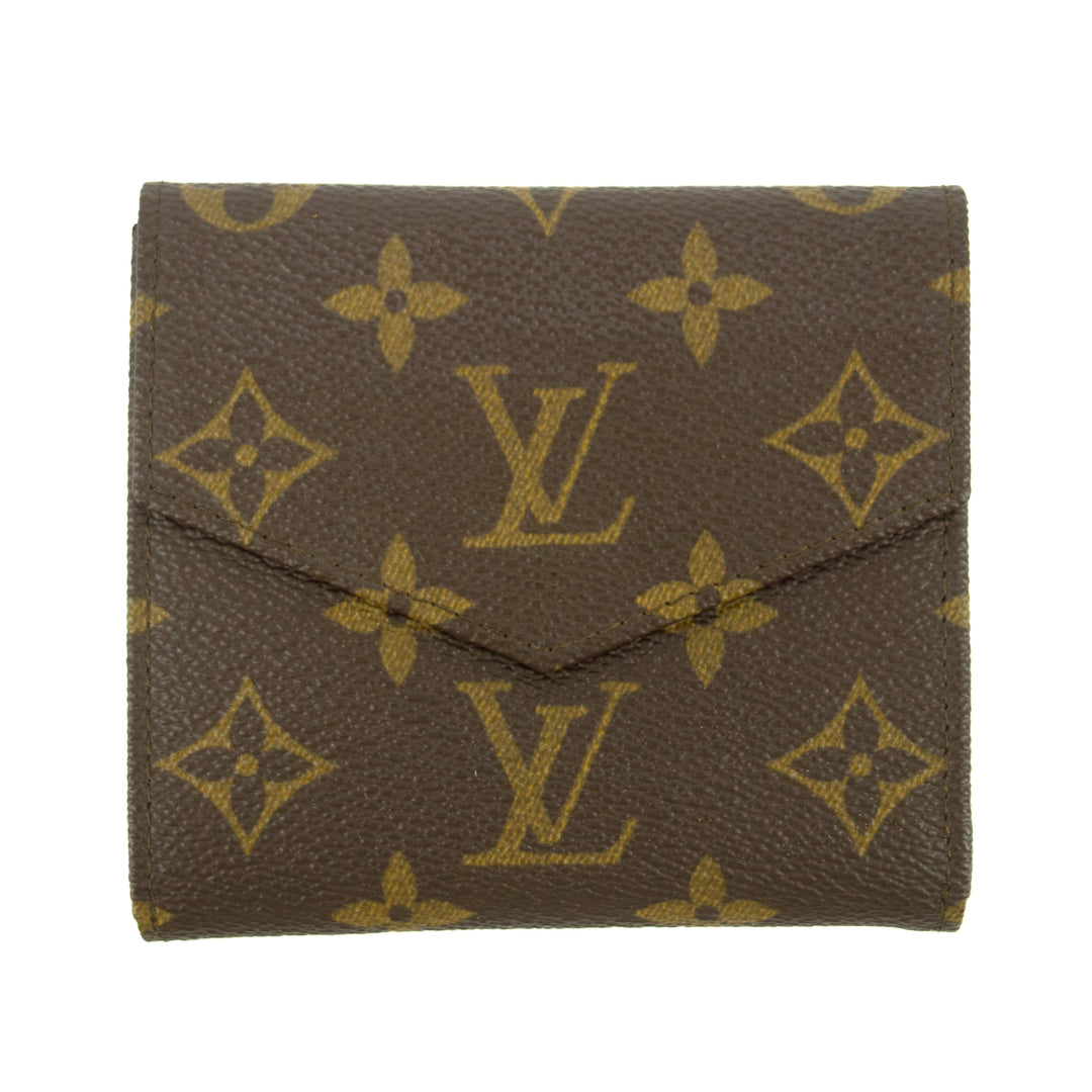 Louis Vuitton Monogram Canvas Brown Victorine Wallet #5238