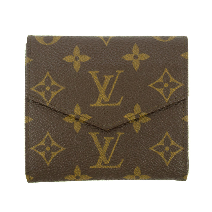 Louis Vuitton Monogram Canvas Brown Victorine Wallet #5238