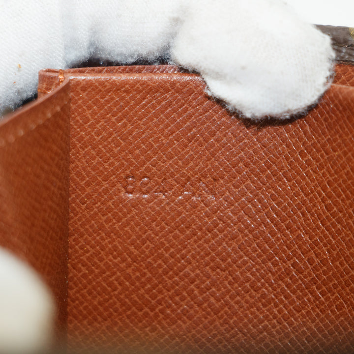 Louis Vuitton Monogram Canvas Brown Victorine Wallet #5238